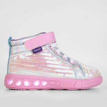 T nis Infantil Pampili Sneaker Luz 670030 T nis Infantil