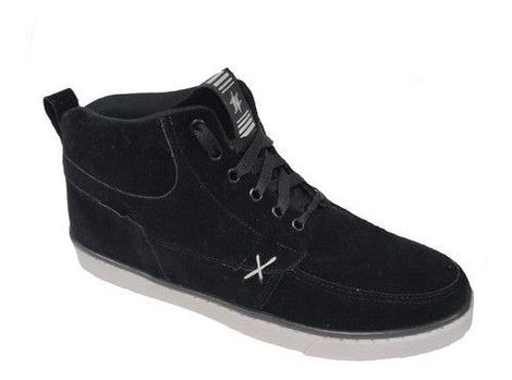 Tenis Masculino Cano Medio Preto Nesk C5094 - Tênis Masculino - Magazine  Luiza