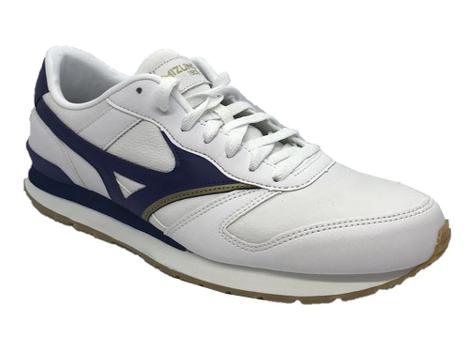 Tênis Mizuno GV 87 LT - Masculino - 41 - Branco/Marinho - Tênis