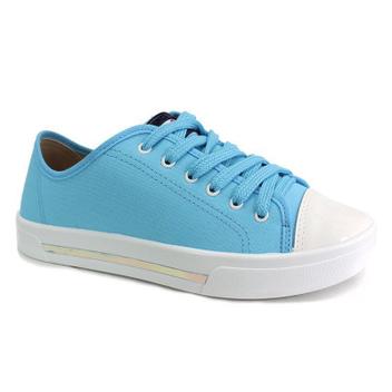 tenis azul turquesa feminino