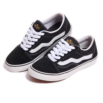 Tênis Unissex Mad Rats Old School Preto/branco