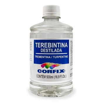 Terebentina Destilada 500ml Corfix - Tinta a Óleo - Magazine Luiza