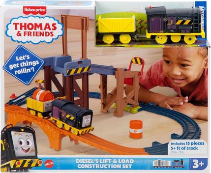 Thomas e Seus Amigos Pista Motorizada Diesel e Carga Mattel JBW20 ...