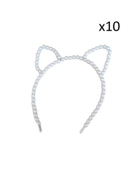Tiara Orelhinha de gato Arquinho de cabelo- Kit 10 unidades - Lynx