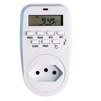 Timer Temporizador Digital Programável 110 220 V Liga Desliga ...