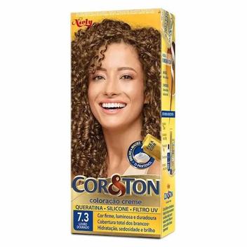 Tinta de Cabelo Permanente CorTon Niely 7.3 Louro Dourado - Tinta de ...