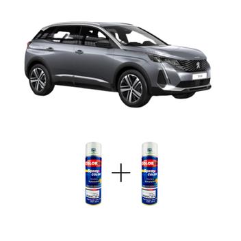 Tinta Spray Automotiva Cinza Artense KCA Peugeot 300ml Spray Verniz tinta-spray-automotiva-cinza-artense-kca-peugeot-300ml-spray-verniz