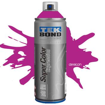 Tinta Spray Roxo Puro 533 Expression 400ML 312G Tekbond - Tinta Spray ...