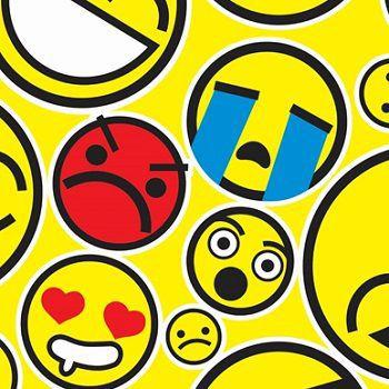 Tnt Estampado Emoji Supper Tecido Tnt Magazine Luiza