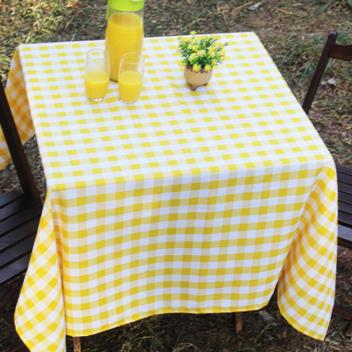 Goldstream Ponto xadrez Gingham Toalha de mesa 35,5 x 274 cm