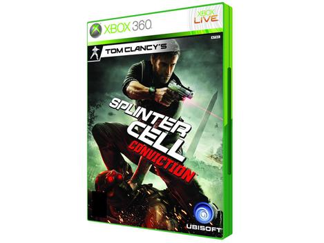 Tom Clancys Splinter Cell: Conviction - para Xbox 360 - Ubisoft - Jogos de  Ação - Magazine Luiza