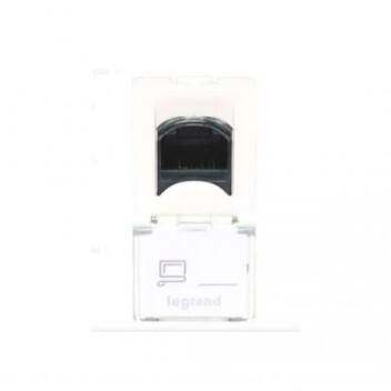 Tomada Arteor Módulo RJ45 CAT6 Branco - Pial Legrand 572302B - Módulo ...