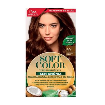Tonalizante Soft Color 50 Castanho Claro - Tonalizante de Cabelo ...