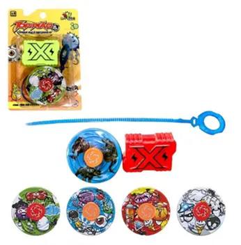 PIAO COM LANCADOR BEYBLADE E ARENA - NQ91619BC - Top Brasil Presentes