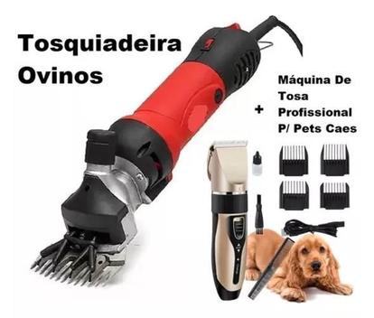Tosquiadeira Ovinos Equinos Carneiro Ovelha + Tosador Cortar - Nakazaki ...