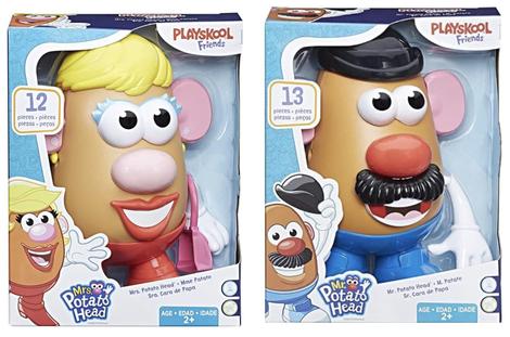 2個セット Mr.&Mrs. Potato Head ぬいぐるみ Hasbro社 Toy Mr. Potato Head Mr & Mrs. Potato Head Conjunto de 2 - Bonecos