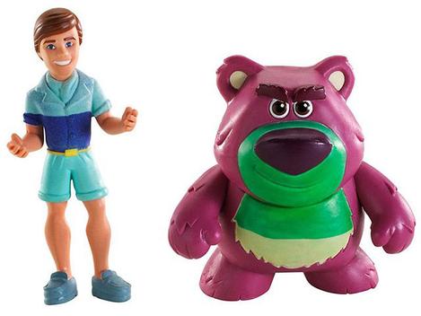 Toy Story Mini figuras Color Splash Lotso e Ken - Mattel - Boneco