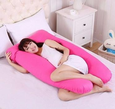 Travesseiro De Corpo para Gestante Pink - Am Bordados 