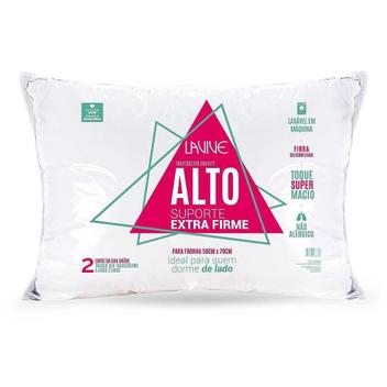 Travesseiro Extra Firme Fibra Siliconizada Suavity Alto - Lavive E ...