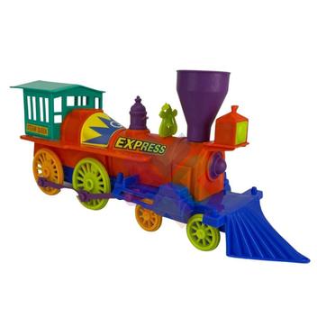 Trem Locomotiva de Brinquedo Carrinho com Roda Livre Feito de