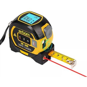 Trena Profissional Digital Laser 5m Medida Construção Auto Trava ...
