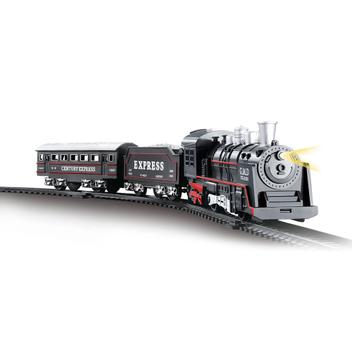 Trenzinho Elétrico Clássico Ferrorama Maquina Locomotiva Trem Com Luz e ...