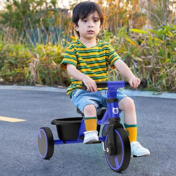 Triciclo Infantil 67i para Crianças de 1 a 3 Anos - Assento Ajustável ...