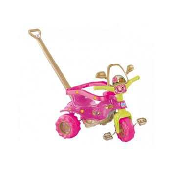 Triciclo Velocita Rosa Motoca Infantil Tico Tico Velotrol