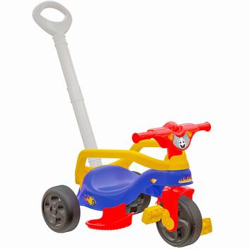 Triciclo Infantil Com Pedal Motoca Menina Suporta ate 24kg Velotrol Tico  Tico Aprox 2 anos