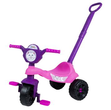 Triciclo Motoca Totoka Com Haste Alça Proteção Tchuco Pets - Kendy -  Velotrol e Triciclo a Pedal - Magazine Luiza