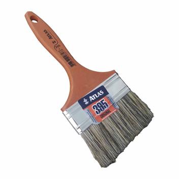 Trincha Pincel para Pintura Acrílico 4'' Polegada 395 ATLAS - Trincha ...