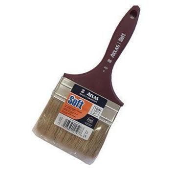 Trincha Pincel Pintura Parede Alvenaria 4 polegada 355 Atlas - Pincel ...