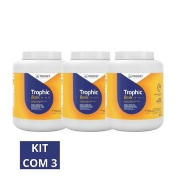 Trophic Basic 800g Sem Lactose KIT COM 3 - Prodiet - Nutrição Enteral ...