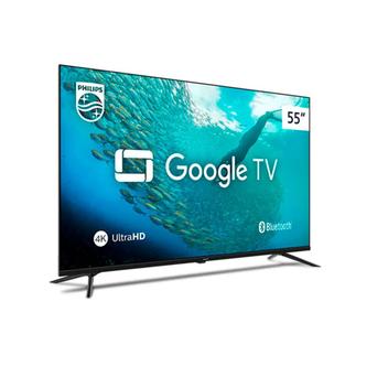 TV Philips 55 Polegadas 55PUG7019/78 Led Smart 4K Wifi Com Voz ...