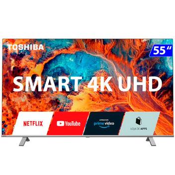 Tv Toshiba Led 55 Pol 55c350ls TB011M Smart 4k - Smart TV - Magazine Luiza