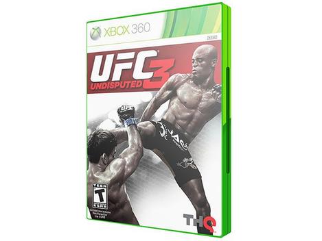 UFC 3 UNDISPUTED - JOGO USADO XBOX 360