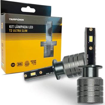 Ultra Led Mini T2 Slim 6000K 6000 Lumens 60W H1 Tarponn 12V - Lâmpada ...