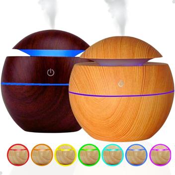 Umidificador Difusor De Aromas Ultrassônico Usb 7 Cores Led - It blue ...