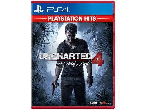 Uncharted 4 A Thiefs End para PS4 Naughty Dog Jogos de Aventura Magazine Luiza