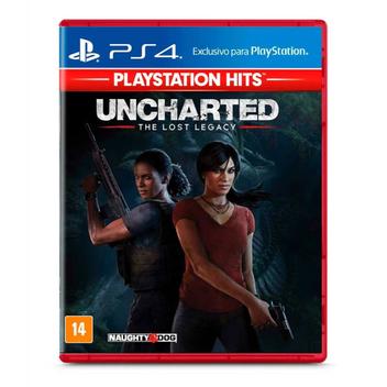 Uncharted 4 Mídia Física Novo Lacrado Original