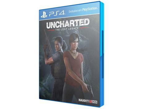 Jogo Uncharted The Lost Legacy - Ps4 Mídia Física - Mundo Joy Games -  Venda, Compra e Assistência em Games e Informática