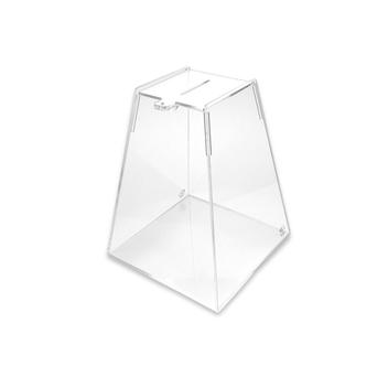 Urna Rifa Urna de Acrílico Transparente Para Sorteios Grande - GP Laser - Caixa ...