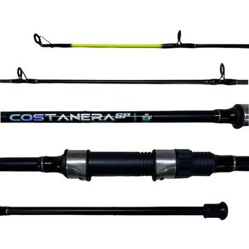 Vara de pesca para molinete costanera 3,6 metros 3 partes tubular - Top