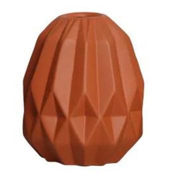 Vaso Cachepot em Cerâmica Geométrico 3D Centro de Mesa Moderno - Casa ...