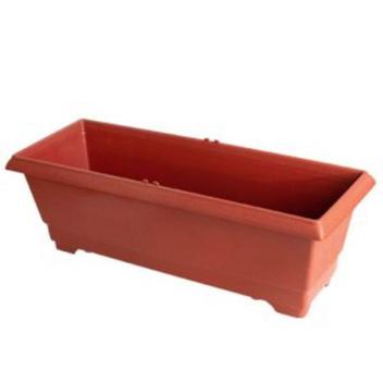 Vaso de planta retangular jardineira floreira grande horta