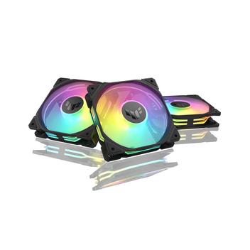 Ventilador ASUS TUF Gaming TR120 ARGB Reverse Black - Pacote