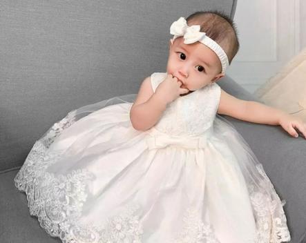 Vestido bebe festa princesa realeza renda estruturada***tam 6/9 meses*** -  Ranna Bebe - Vestido para Bebês - Magazine Luiza
