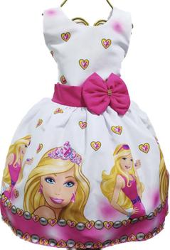 Vestido Festa Barbie, Bolsa Deluxe Clip-On e Roupa de Aniversário - Vestido  Feminino - Magazine Luiza