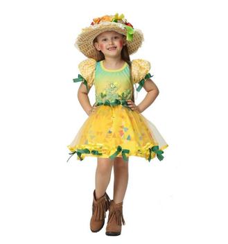 Vestido de festa junina infantil acinturado xadrez fantasias carol fsp