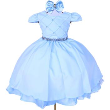 Vestido Cinderela Luxo Azul – Pop Candy